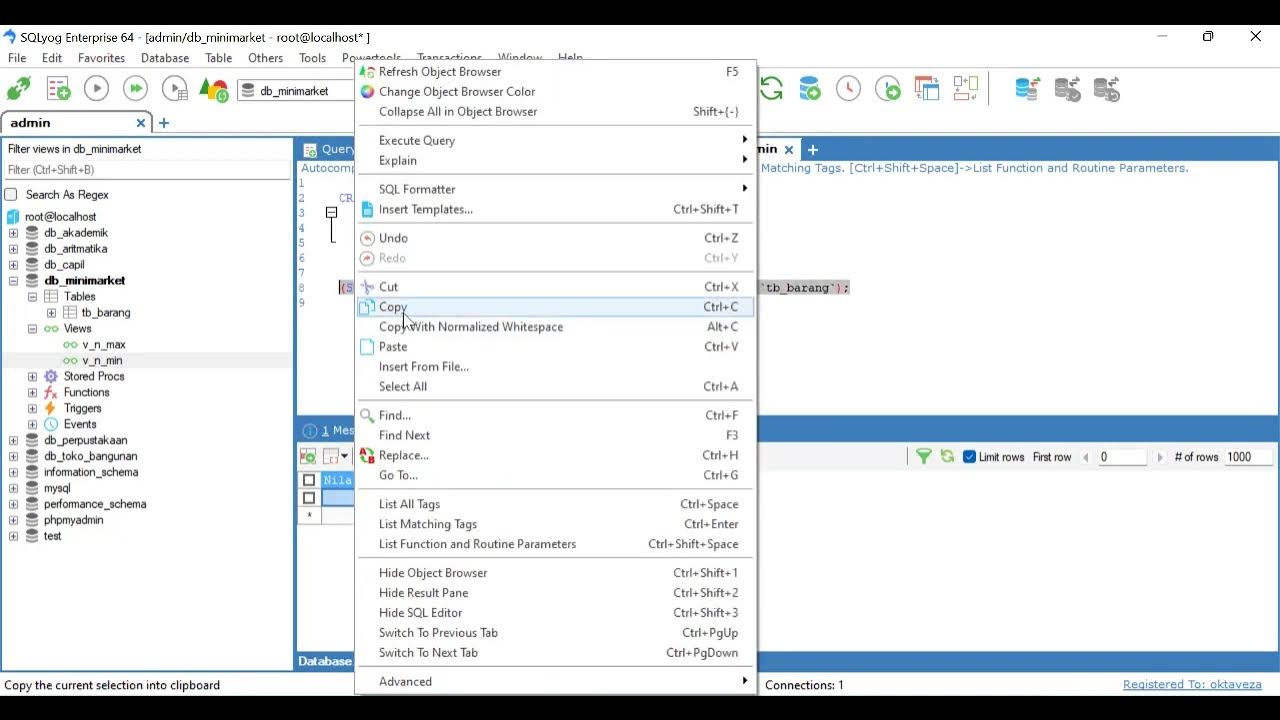 Menentukan Nilai Min Dan Max Dengan Query SQL YouTube menentukan-nilai-min-dan-max-dengan-query-sql-youtube