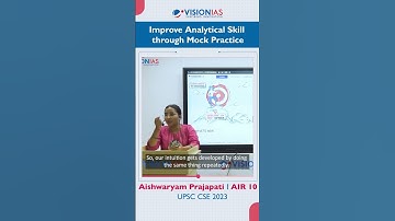 Toppers Tip 557 | Aishwaryam Prajapati, AIR 10 UPSC CSE 2023 | Prelims Test Series