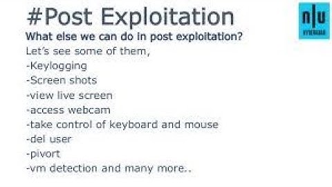 Windows Full Metepreter guide "Post Exploitation"