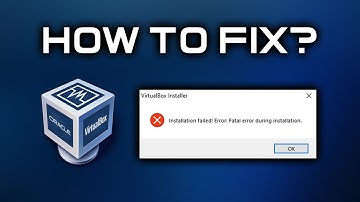 VIRTUAL BOX : INSTALLATION FAILED! ERROR: FATAL ERROR DURING INSTALLATION! - REŠENJE!