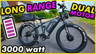 Long-Range Adventure E-bike - 3000 watt AWD Dual-Motor Review