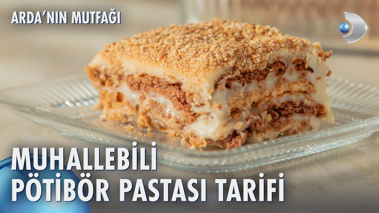 Muhallebili Pötibör Pastası Nasıl Yapılır? | Arda'nın Mutfağı 250. Bölüm