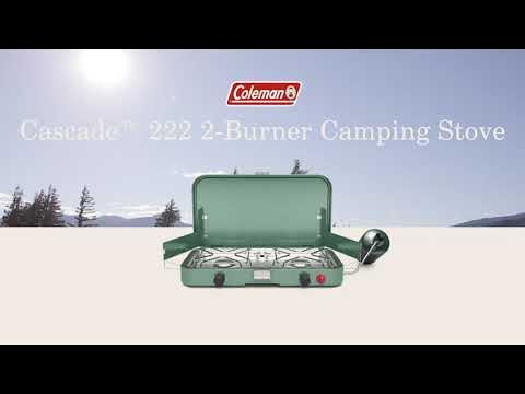 Coleman Cascade 222 2-Burner Camping Stove