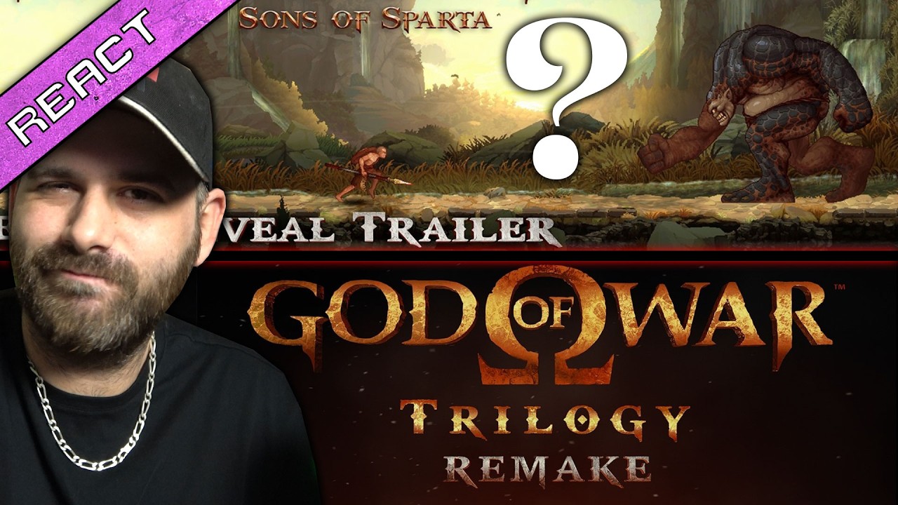 Je ne vous cache pas ma petite déception 😅 Annonce de God of War Trilogy Remake et Sons of Sparta
