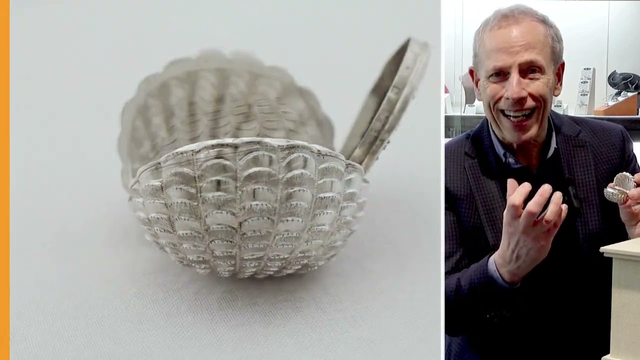 Sterling Silver Nutmeg Grater - Antique Victorian (1858)