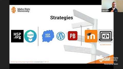 Make your OER engaging: Create an active learning environment with H5P - Lance Roe and Daphne Tseng