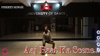 Aaj Raat Ka Scene SONG PERFORMANCE | UNIVERSITY OF DANCE | TEAM YO' HIGHNESS | 2017 SWORKS