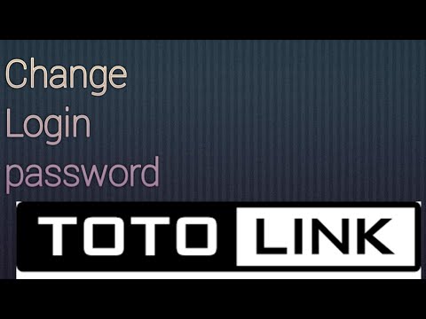 How to change WiFi login password Toto Link NR150 Wireless router