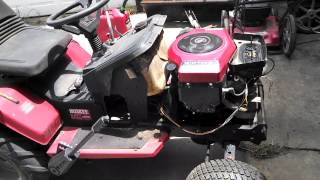 1995 Huskee lawn tractor - It's Alive