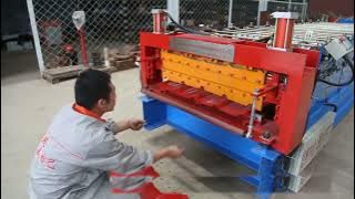 Galvanized Corrugated Zinc Roof Sheet Production Process