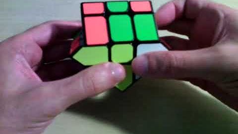 Fischer Cube: How to rotate 1 center 180 degrees (Video # 2)