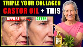 Rub Castor Oil + THIS Herb on Your Face to Triple Collagen After 60 | Barbara O'Neill