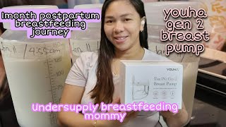 Youha Gen 2 Wearable Breast Pump Unboxing Review Under Supply Breastfeeding Mommy