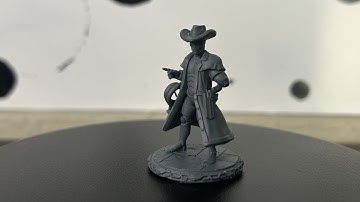 Warforged Warlock - mini painting timelapse