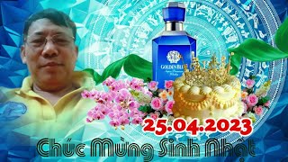 Happy Birthday 25.04.2023, nền nhạc không lời liên khúc Disco