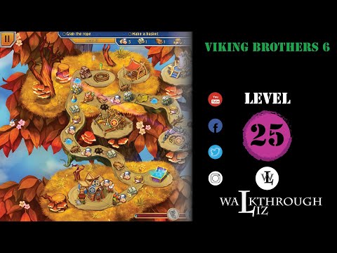 Viking Brothers 6 - Level 25 Walkthrough