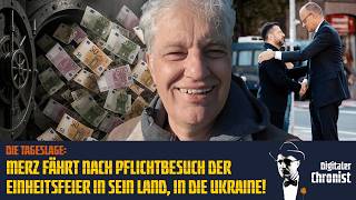 Die Tageslage: Merz fährt nach Pflichtbesuch der Einheitsfeier in sein Land, in die Ukraine!