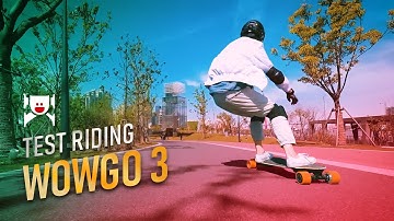 WowGo 3 Test Ride – Flexy deck + Paris truck = CARVING TIME