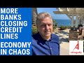 More Banks Closing Credit Lines - Economy in Chaos