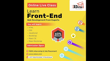 Front-End Development with React JS Course | HTML, CSS, JS, Bootstrap, React JS, React Bootstrap