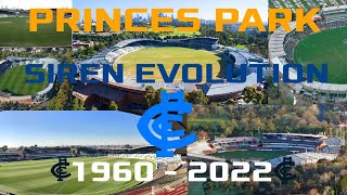 Princes Park Siren Evolution 1960  Now