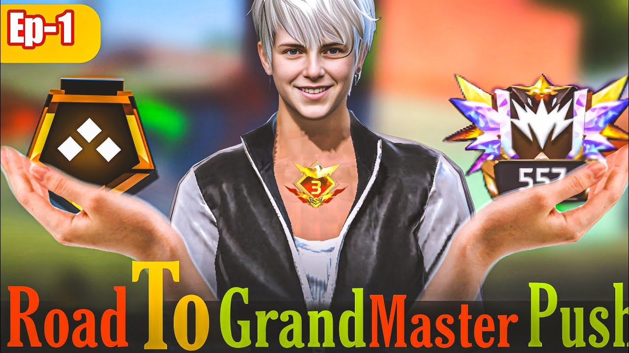 Road to grandmaster push |free fire India top 1 push | cs rank season ...