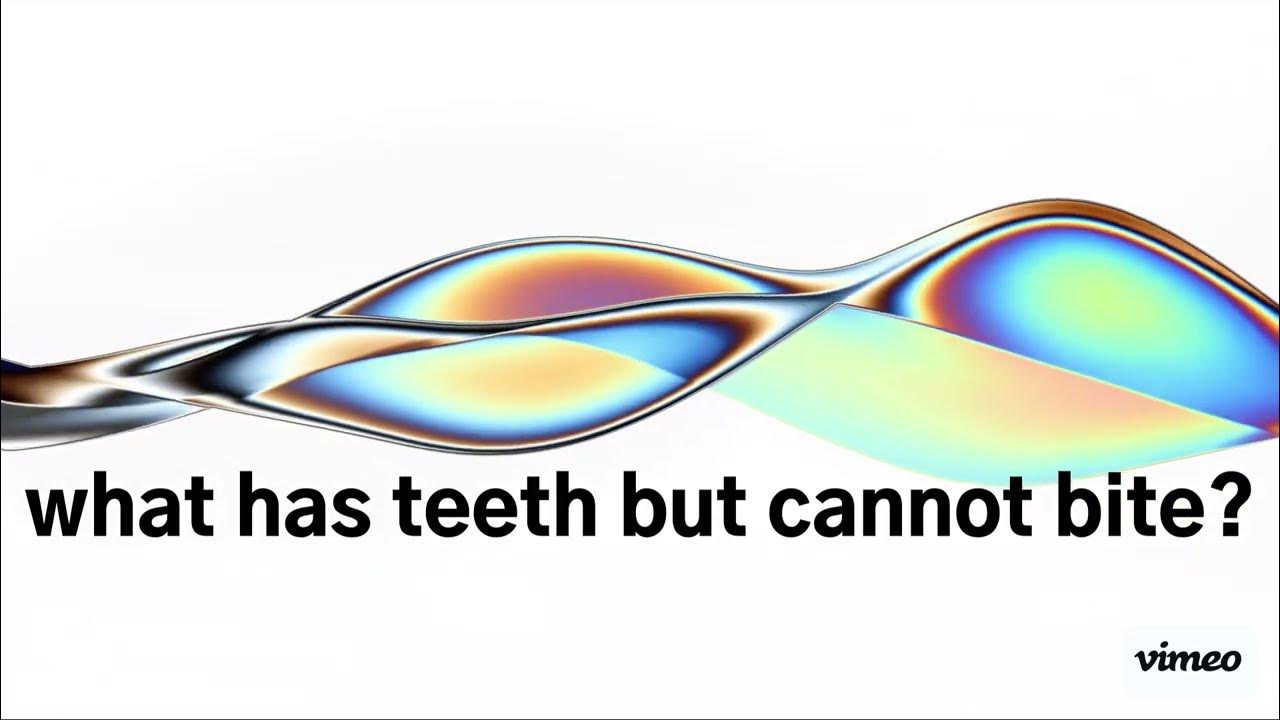 guess-what-has-teeth-but-cannot-bite-youtube
