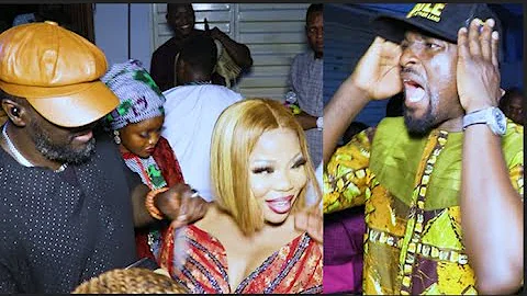 Seyi Edun &Her Husband Scatter The Dance Floor As Popular Yoruba Actors Came Out To Spray Them Money