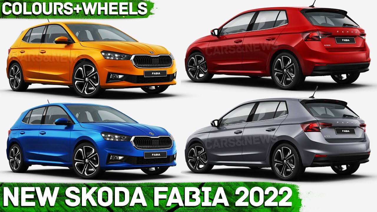 skoda-fabia-2022-colours-wheels-cars-news-youtube