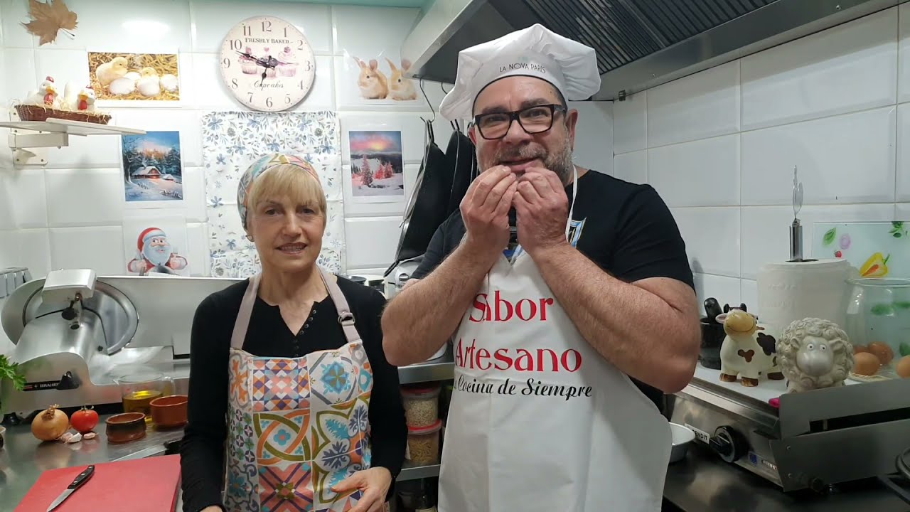 Potaje de garbanzos de la abuela de Floren. Sabor Artesano