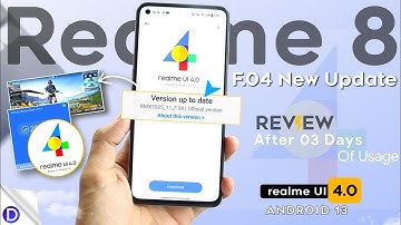 Realme 8 Android 13 New Update | realme UI 4.0 Stable Update Full Review | 4G+ ✅ Battery |Camera 🔥