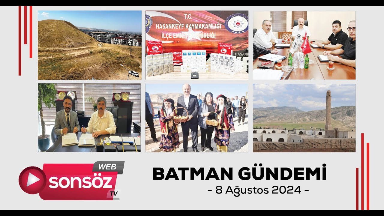 Batman G&uuml;ndemi 8 ağustos 2024