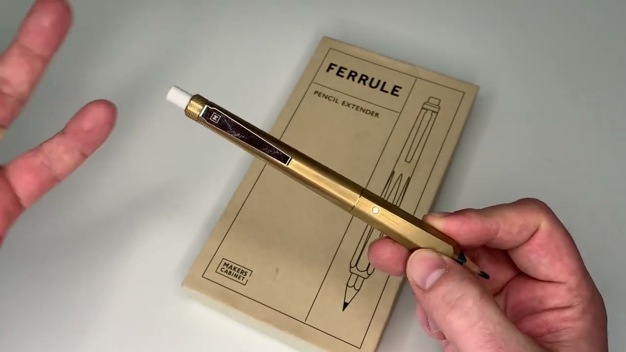 Makers Cabinet Ferrule – Stationery Review - YouTube