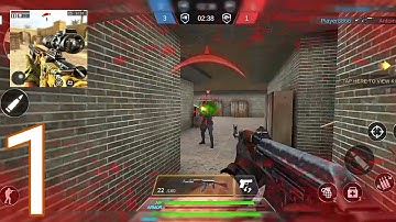 FPS Strike Ops : Modern Arena Gameplay Walkthrough Part 1 - (iOS, Android)