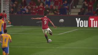 Gol increíble🤯- Zlatan Ibrahimovic FIFA 17 Xbox ONE