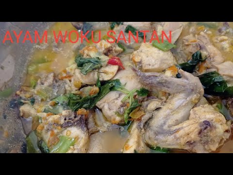 Resep Ayam Woku Santan