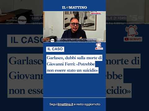 Video Garlasco, dubbi sulla morte di Giovanni Ferri: «Potrebbe non essere stato un suicidio»