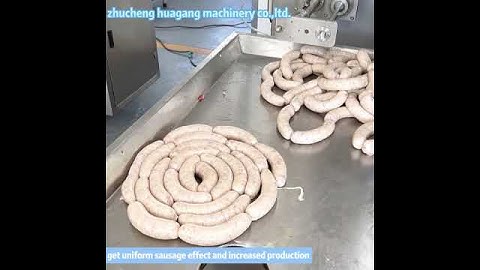 pneumatic sausage making machine automatic sausage stuffer machine #sausage machine