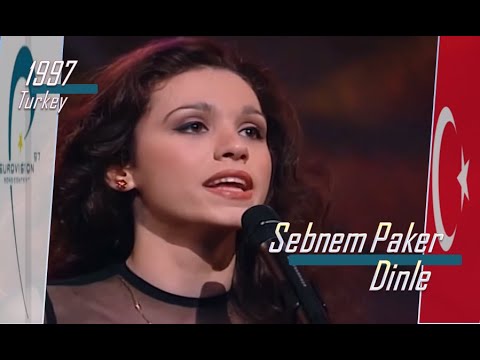 eurovision 1997 Turkey 🇹🇷 Sebnem Paker - Dinle ᴴᴰ