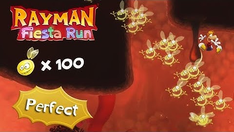 Rayman Fiesta Run, Level 26: The Animal inside (Perfect / 100 Lums)