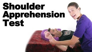 Shoulder Apprehension Test - Ask Doctor Jo