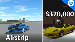 Ultimate Driving: NEW Airstrip + 5 new cars (Roblox)