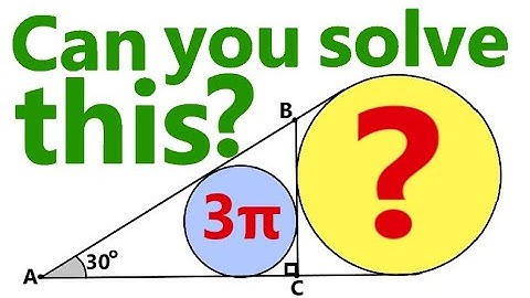 Cool Geometry Problem to Train the Mind: Find the Area of the Excircle of the Triangle
