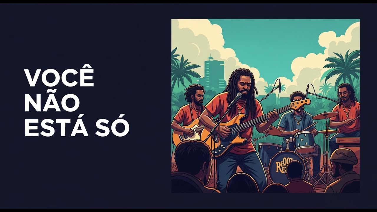 PARA QUEM SE SENTE SOZINHO 😭 Sempre Esteve Aqui Reggae Gospel Emocionante