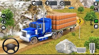 #Gametop - Heavy Logging Cargo Truck Transport Simulator - Best Android Gameplay #6 screenshot 2
