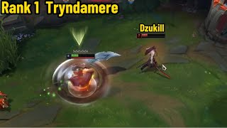 Rank 1 Tryndamere VS Dzukill Yone in KR Server!