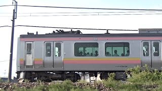 信越本線上り始発E129系A28編成 420M 新潟→長岡