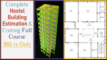 Building Estimation (2022) l Building Estimate in Excel | Estimation of Building 2022 l