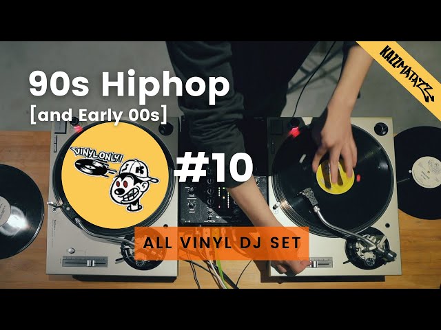 FULL VINYL | 90s 00s Hiphop set | DJ KAZZMATAZZ class=