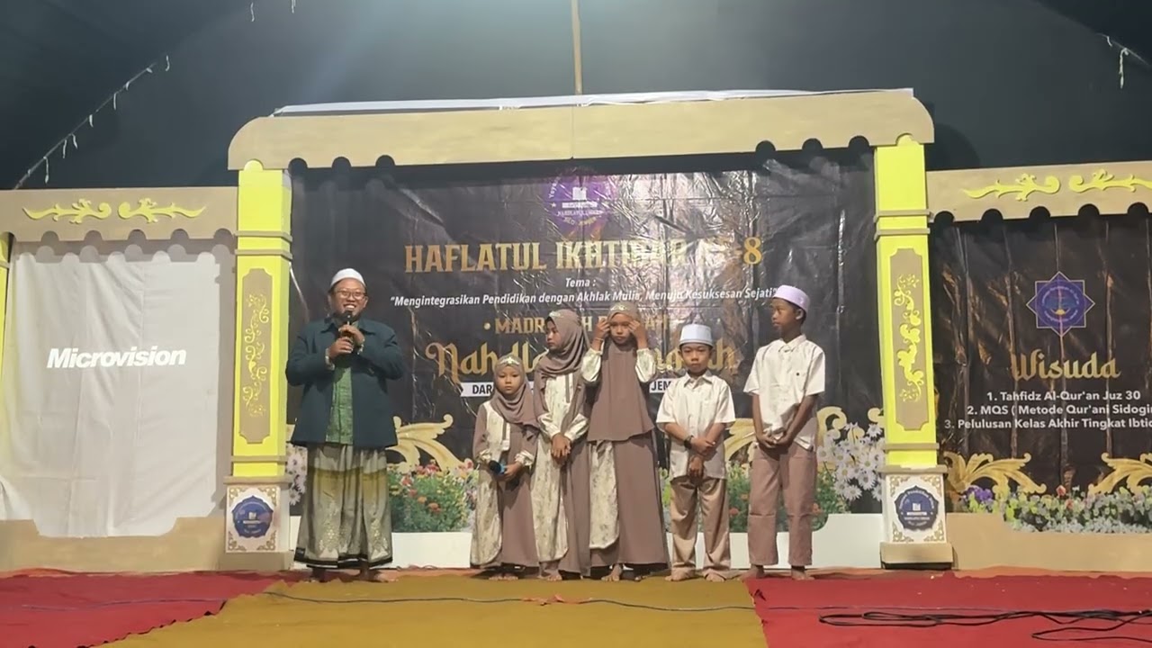 Demonstrasi MQS (Metode Qur'ani Sidogiri) oleh pengurus Qurba Jember di MDNU #ypinu #nu #santrikeren